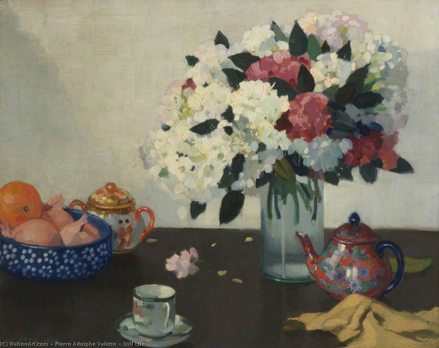 WikiOO.org - Enciclopedia of Fine Arts - Pictura, lucrări de artă Pierre Adolphe Valette - Still Life