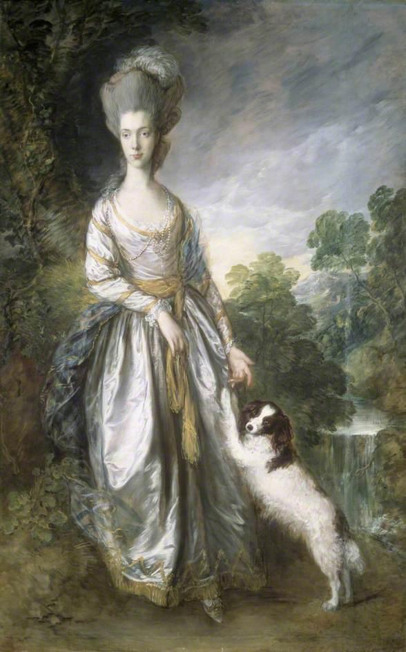Wikioo.org - The Encyclopedia of Fine Arts - Painting, Artwork by Thomas Gainsborough - Lady Brisco