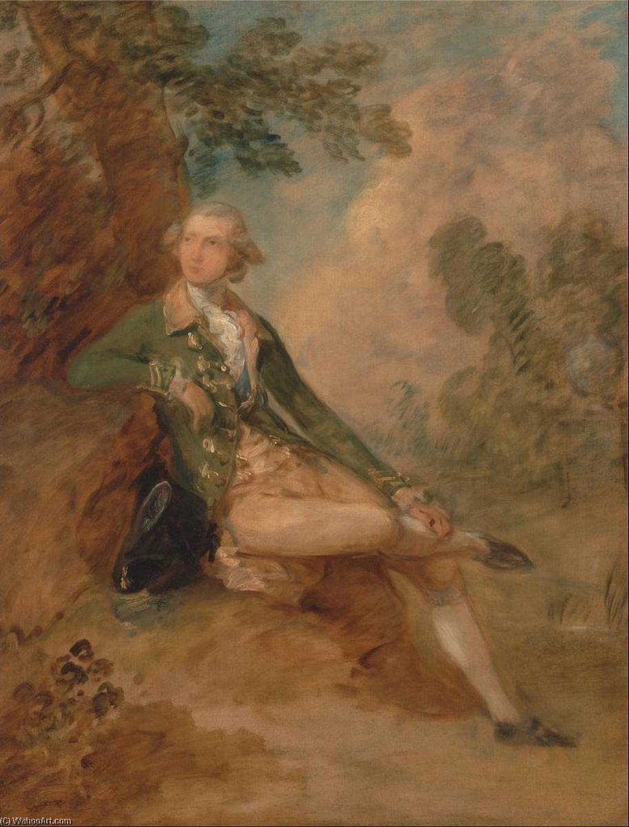 Wikioo.org - The Encyclopedia of Fine Arts - Painting, Artwork by Thomas Gainsborough - Edward Augustus, Duke of Kent