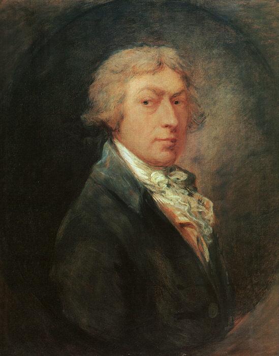 Wikioo.org – La Enciclopedia de las Bellas Artes - Pintura, Obras de arte de Thomas Gainsborough - retrato del uno mismo