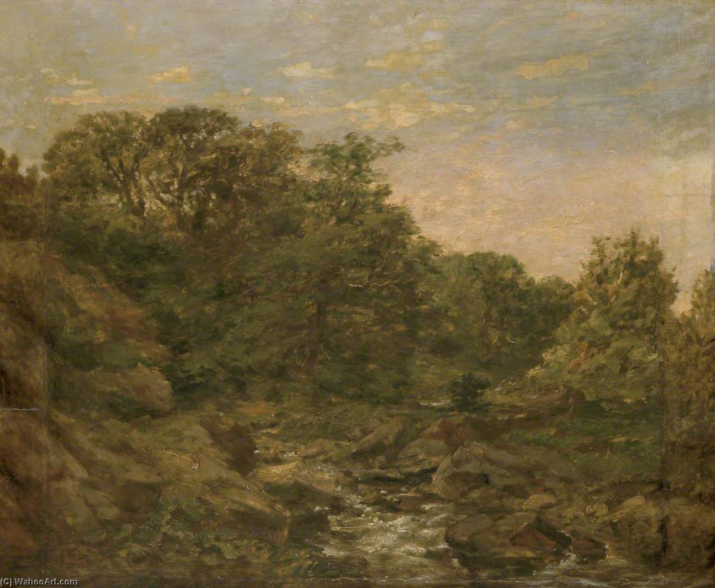Wikioo.org - The Encyclopedia of Fine Arts - Painting, Artwork by David Cox The Elder - Near Bettws y Coed