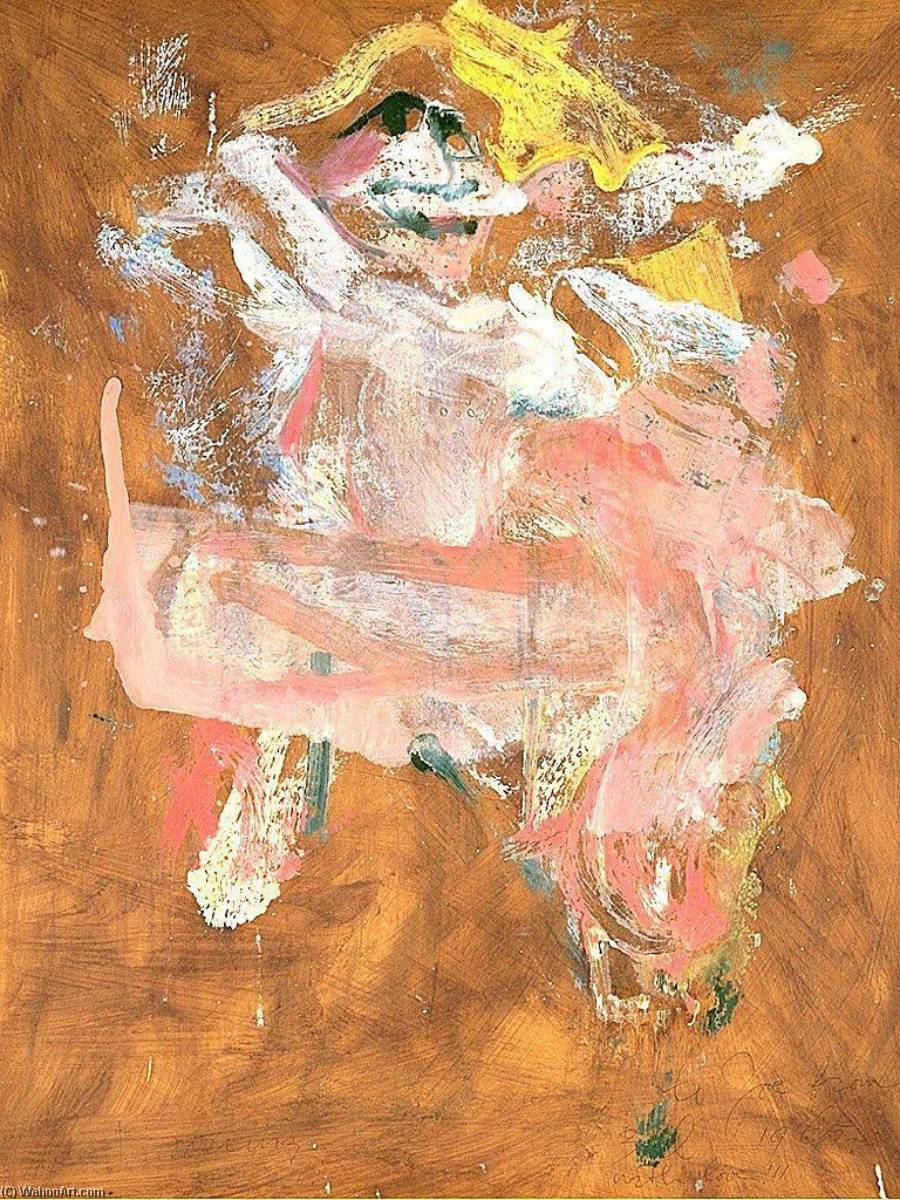 WikiOO.org - Encyclopedia of Fine Arts - Målning, konstverk Willem De Kooning - Pink Lady