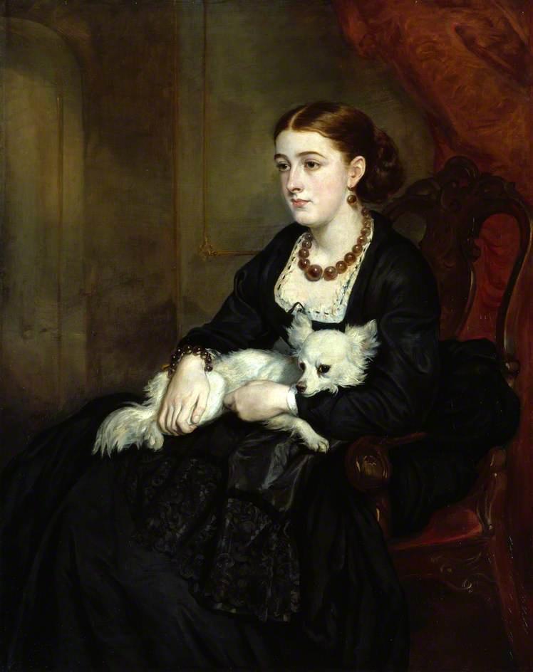 Wikioo.org - The Encyclopedia of Fine Arts - Painting, Artwork by Francis Grant - Elizabeth Grant