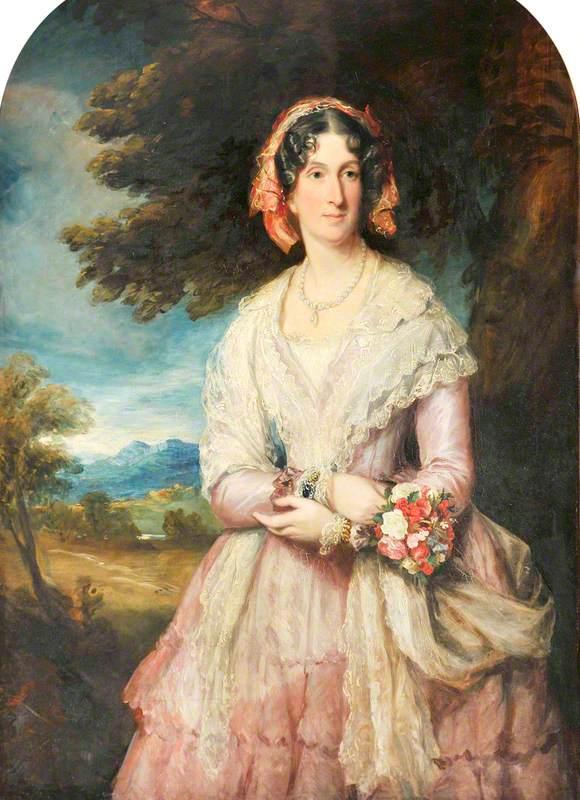 Wikioo.org - The Encyclopedia of Fine Arts - Painting, Artwork by Francis Grant - Lady Lucy Graham, Countess of Powis