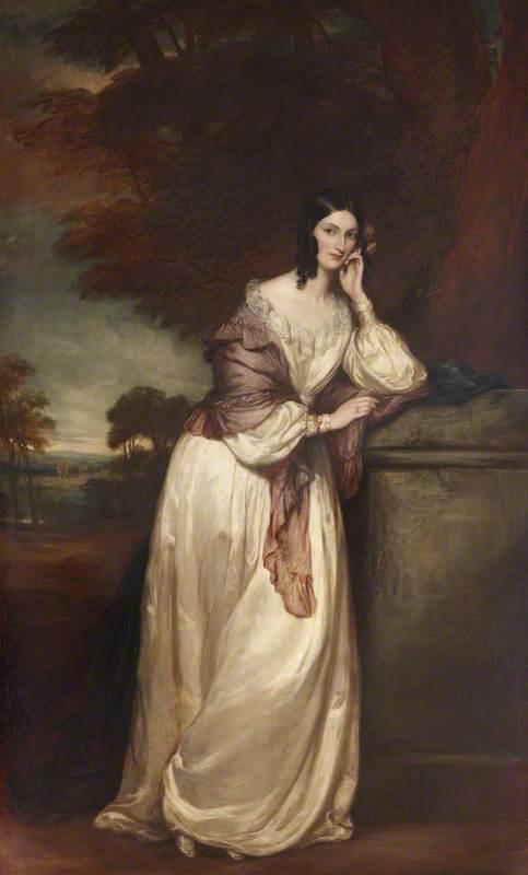 Wikioo.org - The Encyclopedia of Fine Arts - Painting, Artwork by Francis Grant - Lady Katherine Isabella Manners, Countess Jermyn