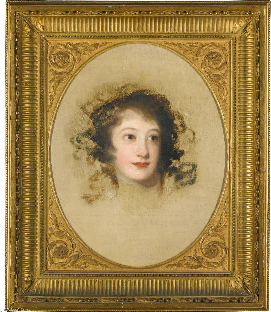 WikiOO.org - Encyclopedia of Fine Arts - Lukisan, Artwork Thomas Lawrence - Portrait of a lady