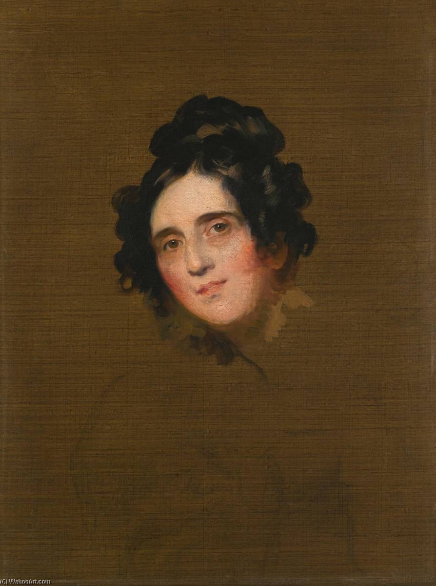 Wikioo.org - Encyklopedia Sztuk Pięknych - Malarstwo, Grafika Thomas Lawrence - Portrait of Susan, Countess of Guildford (1771 1837)