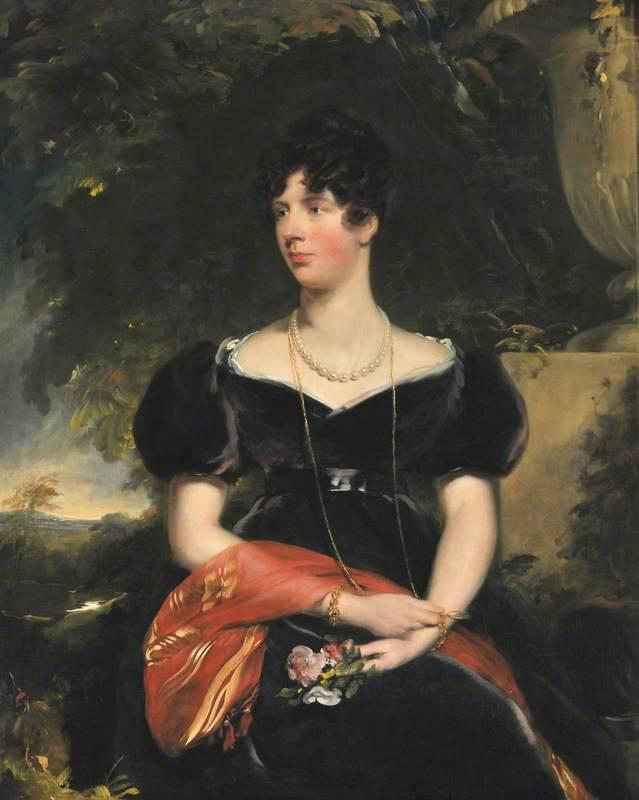 WikiOO.org - Encyclopedia of Fine Arts - Lukisan, Artwork Thomas Lawrence - Elizabeth Sykes, Mrs Wilbraham Egerton