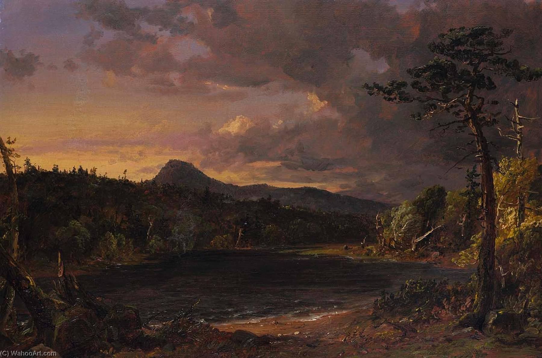 Wikioo.org - The Encyclopedia of Fine Arts - Painting, Artwork by Jasper Francis Cropsey - Catskill Creek