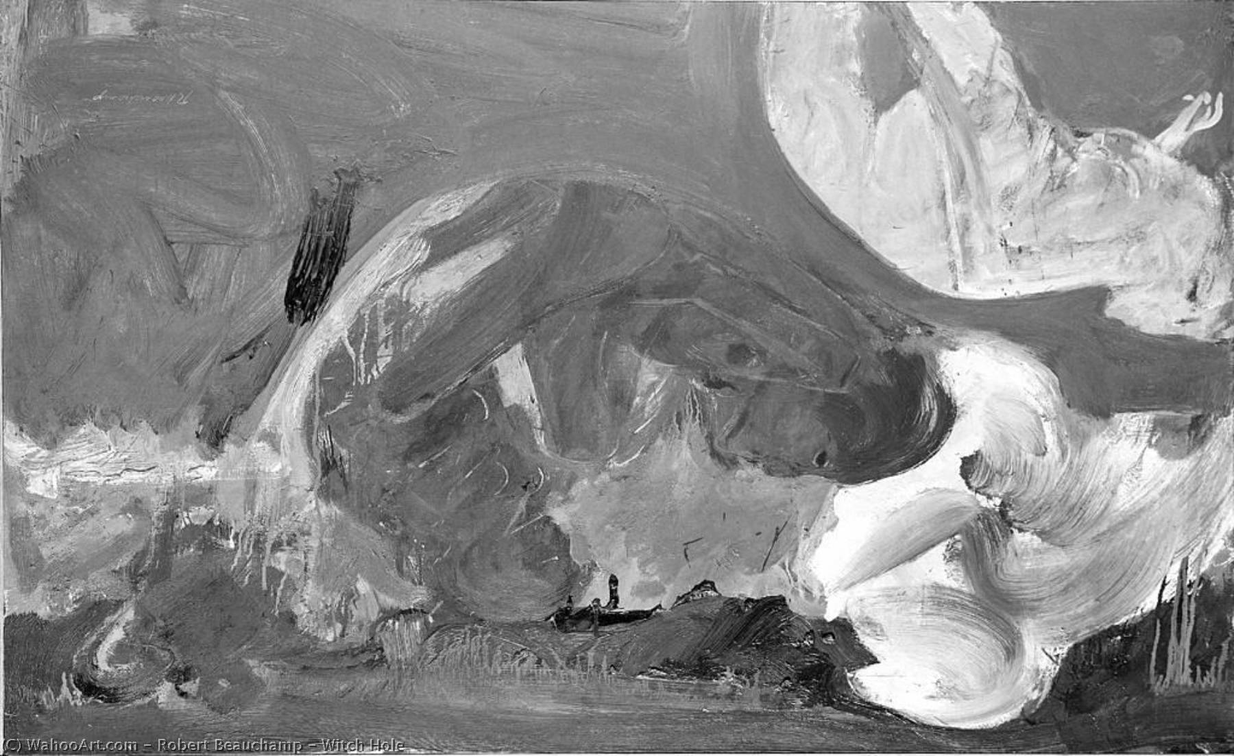 WikiOO.org - Encyclopedia of Fine Arts - Lukisan, Artwork Robert Beauchamp - Witch Hole