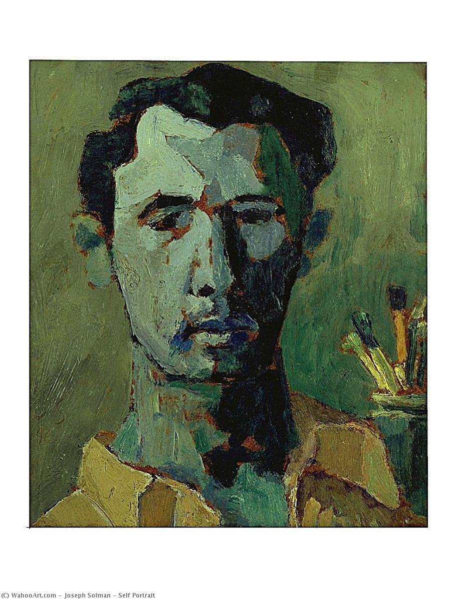 Wikioo.org - The Encyclopedia of Fine Arts - Painting, Artwork by Joseph Solman - Self Portrait