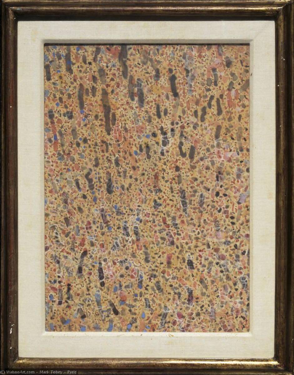 Wikioo.org - The Encyclopedia of Fine Arts - Painting, Artwork by Mark Tobey - Paris