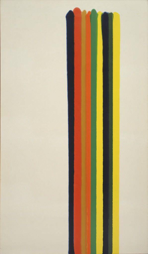 Wikioo.org - The Encyclopedia of Fine Arts - Painting, Artwork by Morris Louis - Color Line