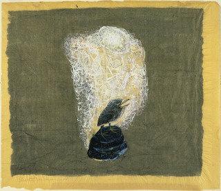 WikiOO.org - Εγκυκλοπαίδεια Καλών Τεχνών - Ζωγραφική, έργα τέχνης Morris Graves - Bird Singing in the Moonlight