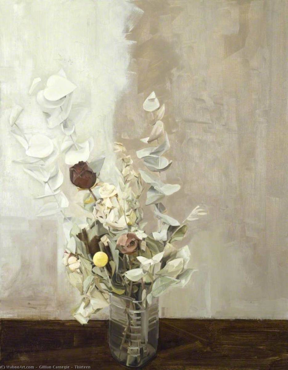 WikiOO.org - Encyclopedia of Fine Arts - Maalaus, taideteos Gillian Carnegie - Thirteen