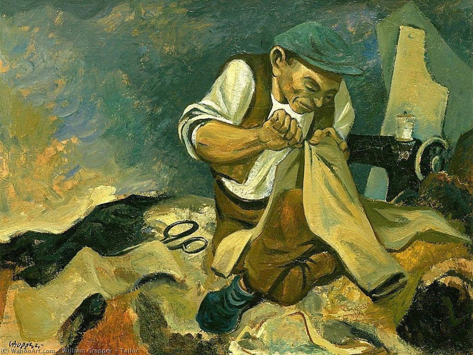 Wikioo.org - The Encyclopedia of Fine Arts - Painting, Artwork by William Gropper - Tailor