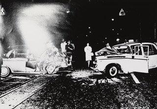 Wikioo.org - The Encyclopedia of Fine Arts - Painting, Artwork by Daido Moriyama - Midnight Accident, Tokyo