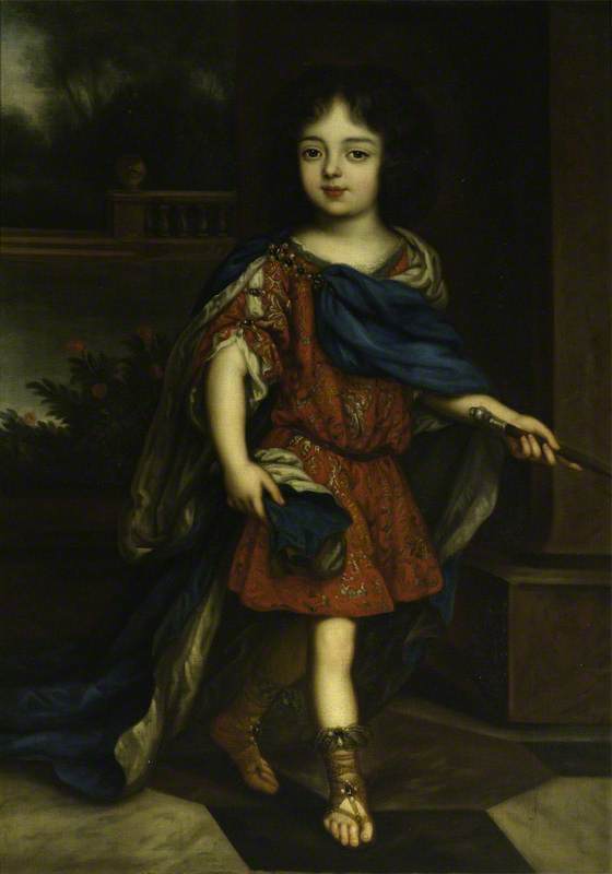 Wikioo.org - The Encyclopedia of Fine Arts - Painting, Artwork by Henri Gascars - Charles Lennox (1672–1723), 1st Duke of Richmond and Lennox, as a Child