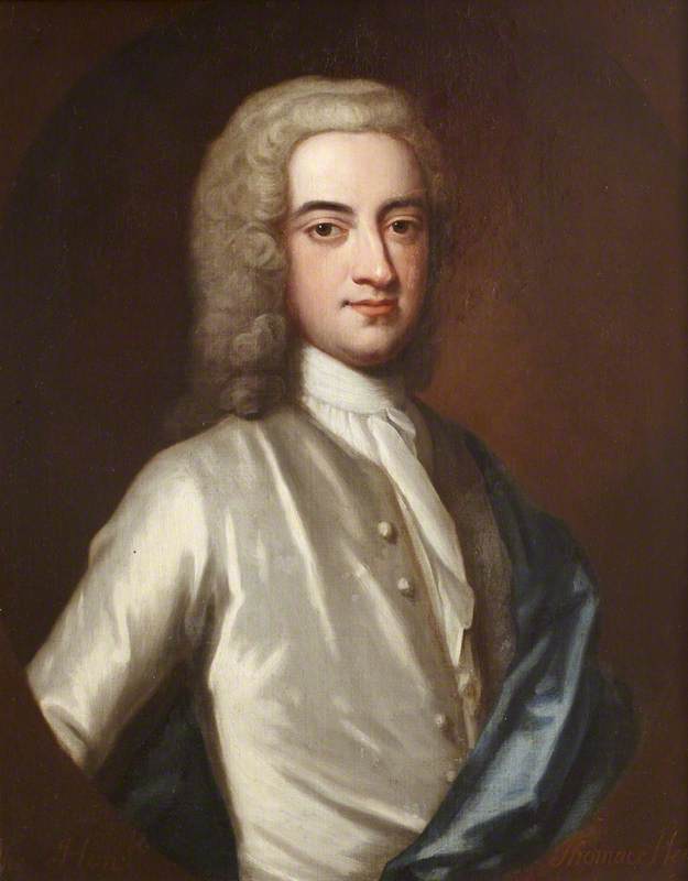Wikioo.org - The Encyclopedia of Fine Arts - Painting, Artwork by John Fayram - The Honourable Thomas Hervey (1699–1775), MP