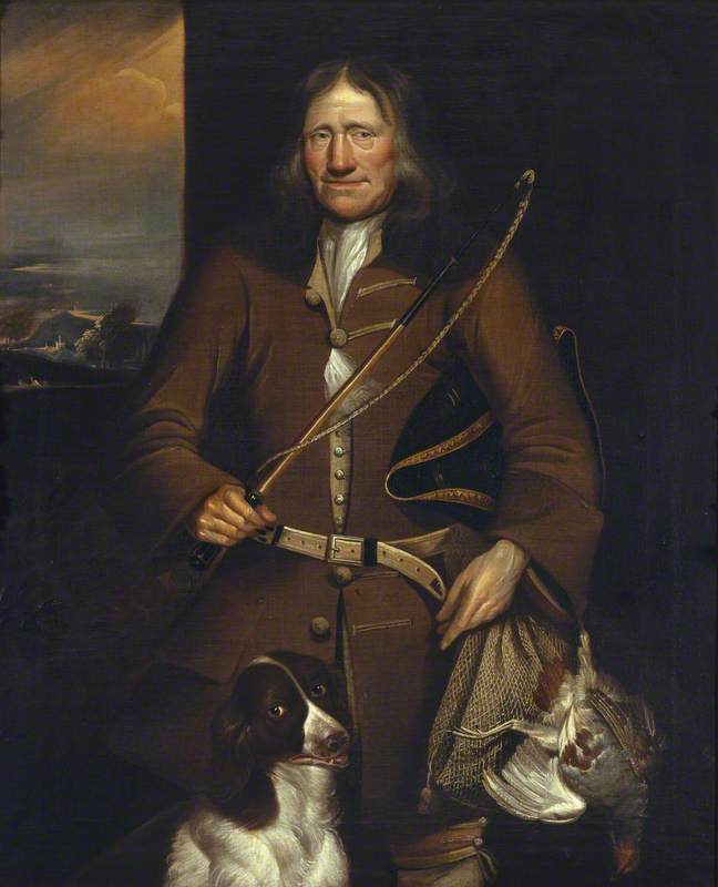 Wikioo.org - The Encyclopedia of Fine Arts - Painting, Artwork by George Alsop - The Dudmaston Gamekeeper, George Griffith ( )