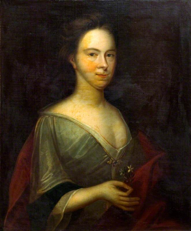 Wikioo.org - สารานุกรมวิจิตรศิลป์ - จิตรกรรม George Alsop - Mrs Townsend, née Frend (b.1690)