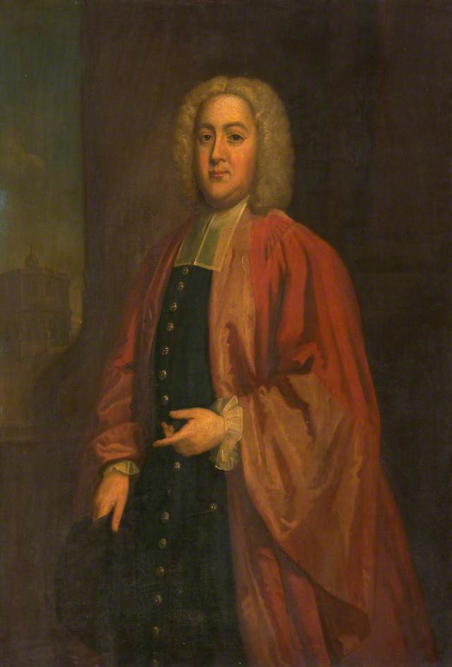 Wikioo.org - The Encyclopedia of Fine Arts - Painting, Artwork by Hamlet Winstanley - Sir Darcy Lever (1703–1742)