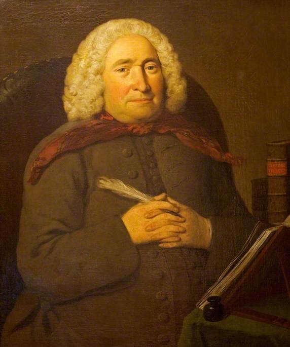 Wikioo.org - The Encyclopedia of Fine Arts - Painting, Artwork by George Beare - Thomas Chubb of Salisbury (1679–1747)