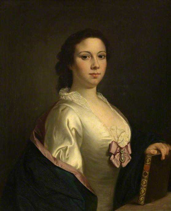 WikiOO.org - Енциклопедия за изящни изкуства - Живопис, Произведения на изкуството William Denune - Portrait of a Lady in White