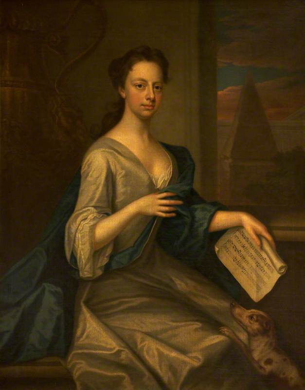 Wikioo.org - The Encyclopedia of Fine Arts - Painting, Artwork by James Fellowes - Martha Benet (d.1787), Mrs Peter Legh XlII
