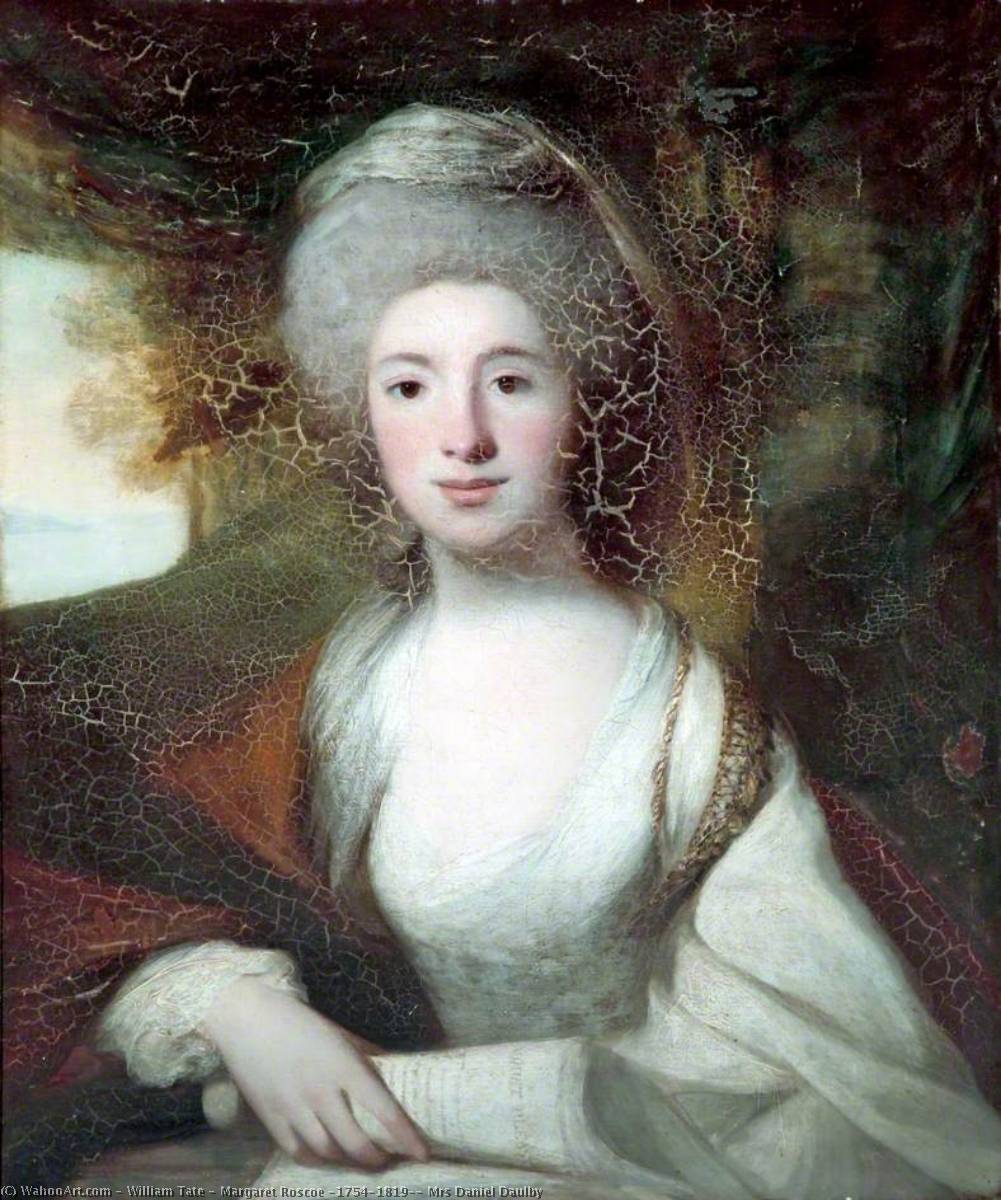 Wikioo.org - The Encyclopedia of Fine Arts - Painting, Artwork by William Tate - Margaret Roscoe (1754–1819), Mrs Daniel Daulby