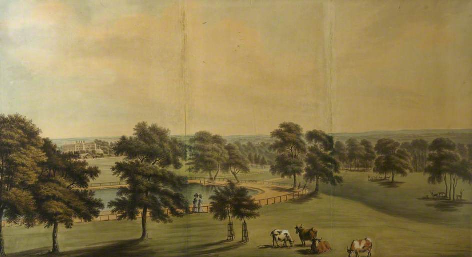 Wikioo.org - The Encyclopedia of Fine Arts - Painting, Artwork by William Burgess - The Green Park