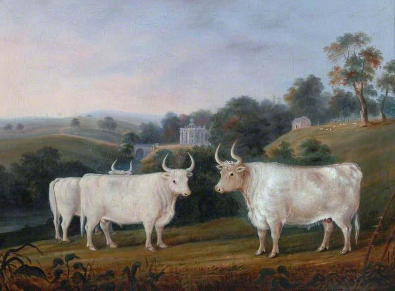 Wikioo.org - The Encyclopedia of Fine Arts - Painting, Artwork by Joseph Miller - Streatlam Castle, County Durham