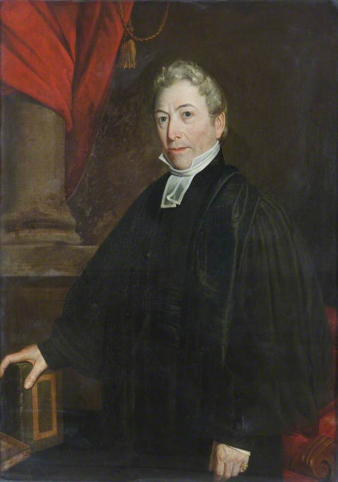 Wikioo.org - The Encyclopedia of Fine Arts - Painting, Artwork by William J Pringle - Reverend Luke Booker (1762–1835), LLD, Vicar of Dudley