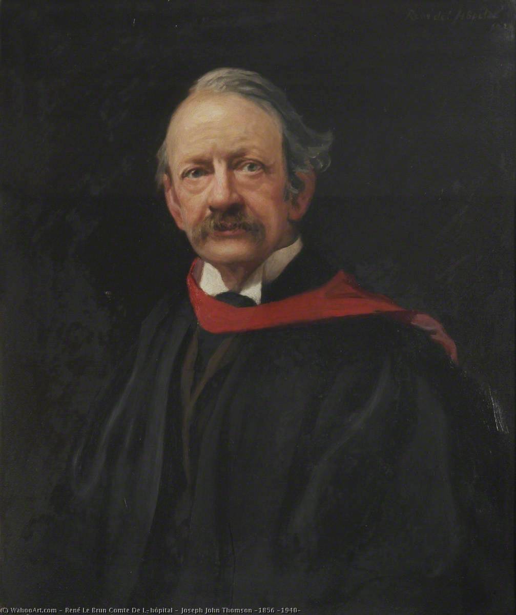 Wikioo.org - The Encyclopedia of Fine Arts - Painting, Artwork by René Le Brun Comte De L'hôpital - Joseph John Thomson (1856 –1940)