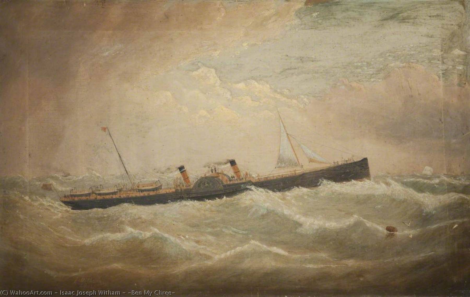 Wikioo.org - The Encyclopedia of Fine Arts - Painting, Artwork by Isaac Joseph Witham - 'Ben My Chree'