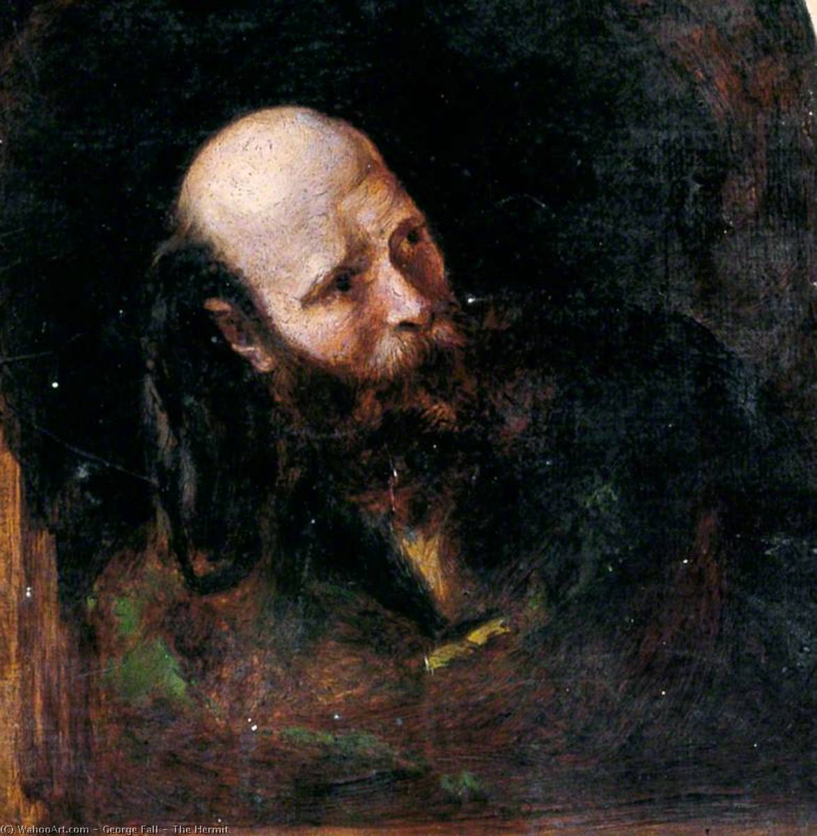 Wikioo.org - The Encyclopedia of Fine Arts - Painting, Artwork by George Fall - The Hermit