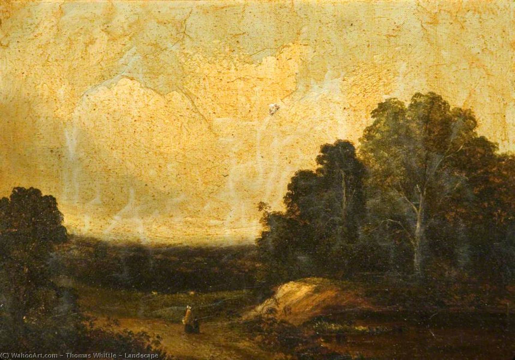 WikiOO.org - Encyclopedia of Fine Arts - Maľba, Artwork Thomas Whittle - Landscape