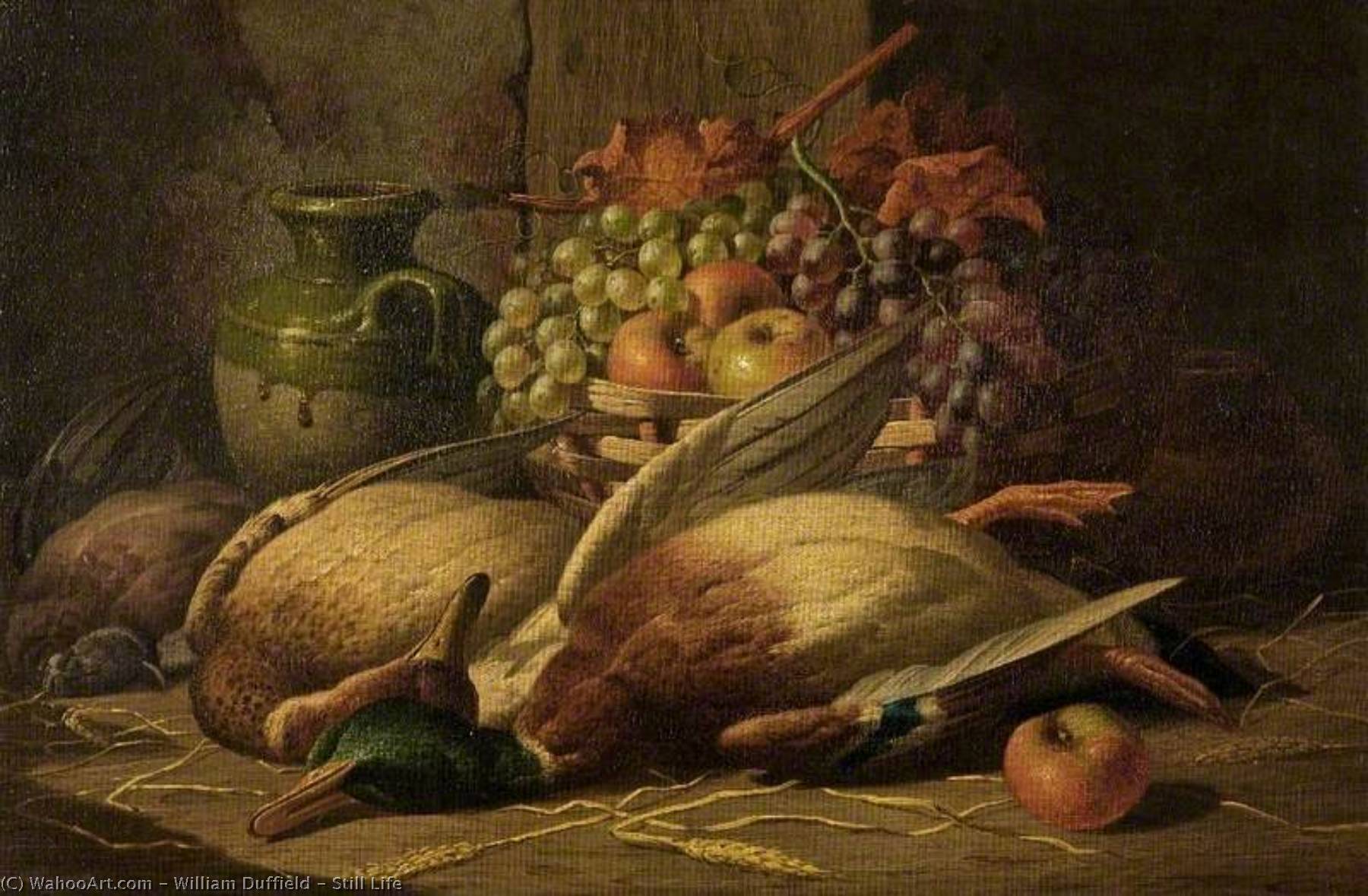 Wikioo.org - The Encyclopedia of Fine Arts - Painting, Artwork by William Duffield - Still Life