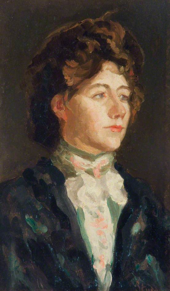 Wikioo.org - The Encyclopedia of Fine Arts - Painting, Artwork by Arthur Studd - Portrait of a Lady