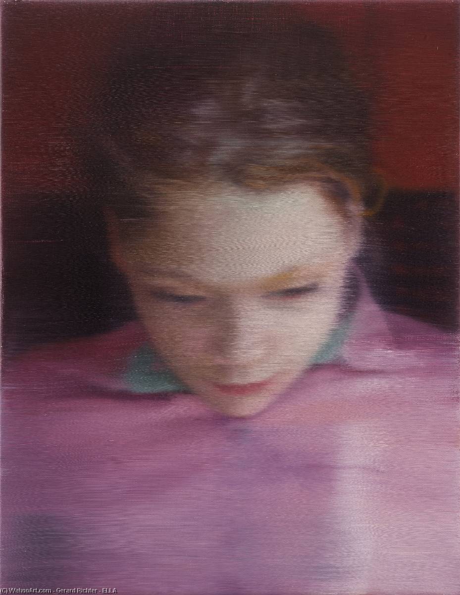 Wikioo.org - The Encyclopedia of Fine Arts - Painting, Artwork by Gerhard Richter - ELLA