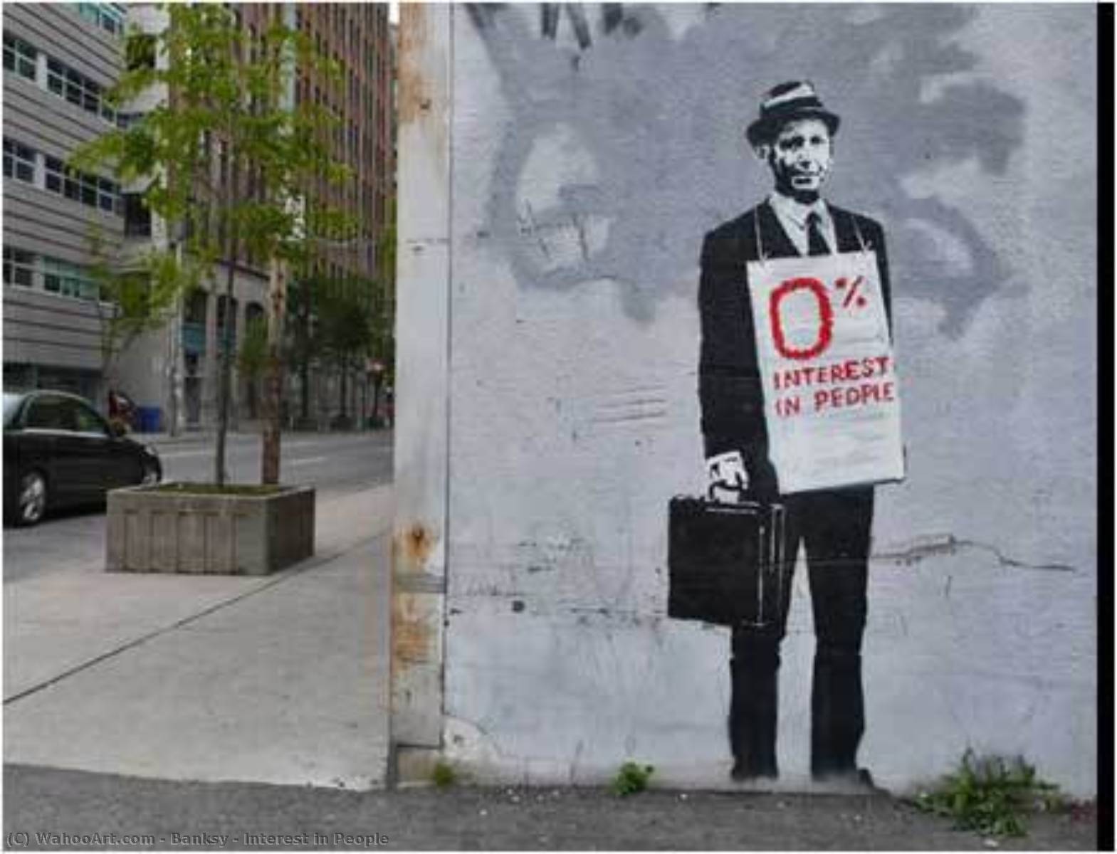 Wikioo.org - The Encyclopedia of Fine Arts - Painting, Artwork by Banksy - Interest in People