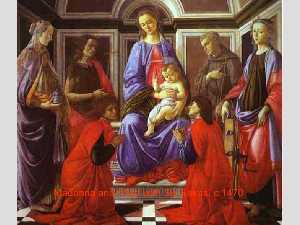 мадонна с младенцем и шестью святыми