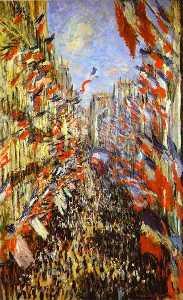 Ruta Montorgueil , A parigi , festival del giugno 30 , 1878