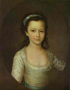 Portrait of Countess Ekaterina Vorontsova as a Child