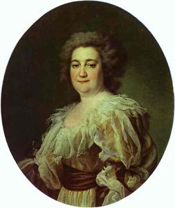 Portrait of N. Y. Levitzkaya, Artist's Wife