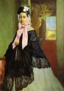 Portrait of Marguerite de Gas, the Artist's Siste