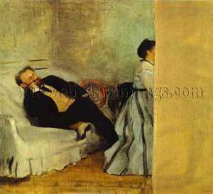 Portrait of Monsieur and Madame Edouard Manet