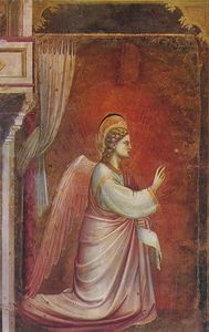 Scrovegni - [ 14 ] - l angelo gabriele mandato da dio