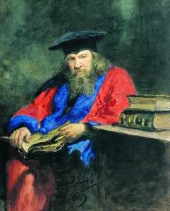 Ritratto di Dmitry Mendeleev