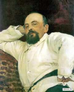 Portrait of Savva Mamontov